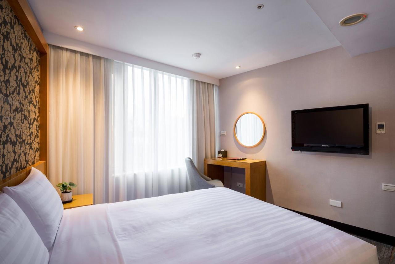 台北碧瑤飯店 Hotel B Taipei Exteriör bild