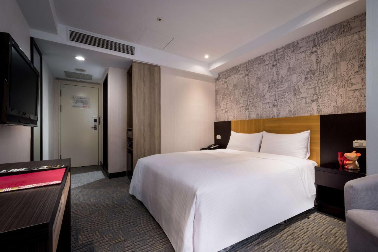 台北碧瑤飯店 Hotel B Taipei Exteriör bild