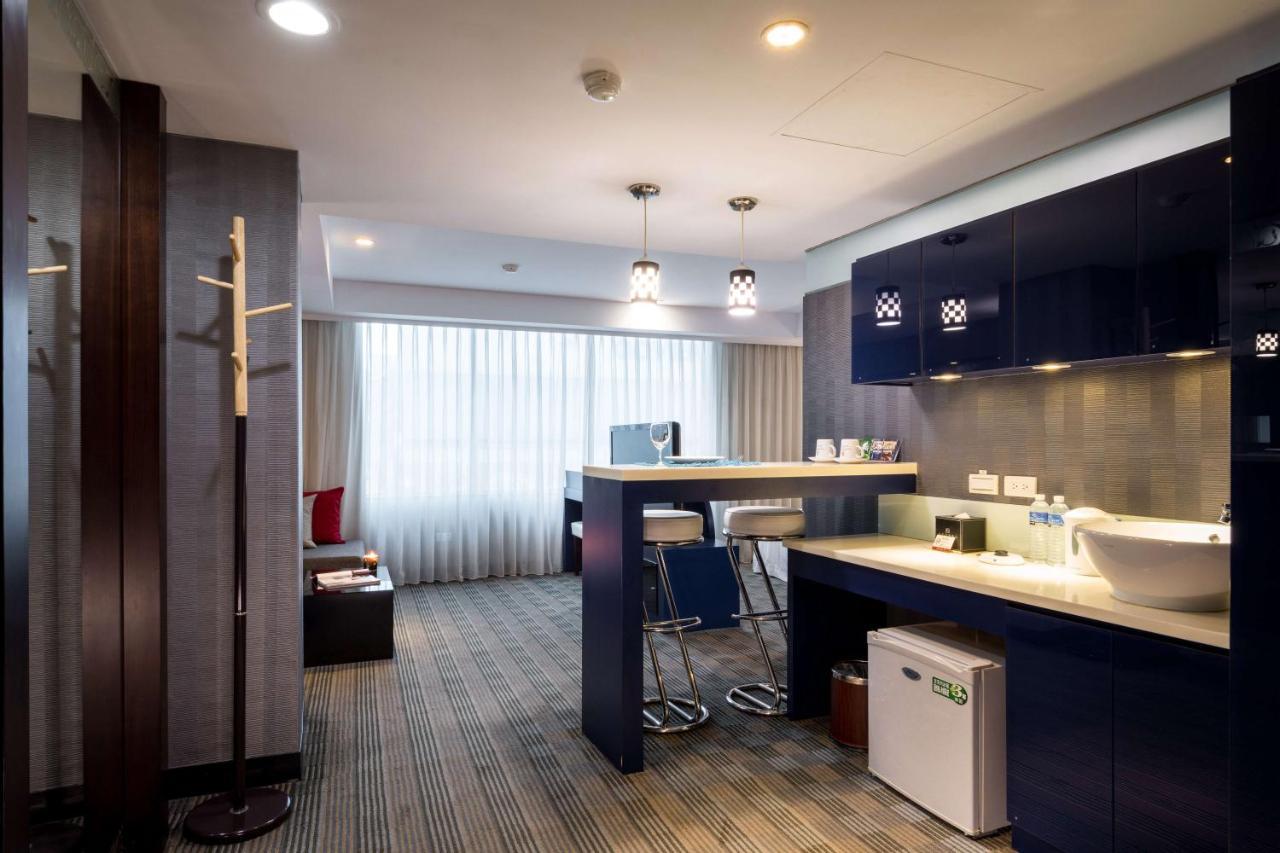 台北碧瑤飯店 Hotel B Taipei Exteriör bild