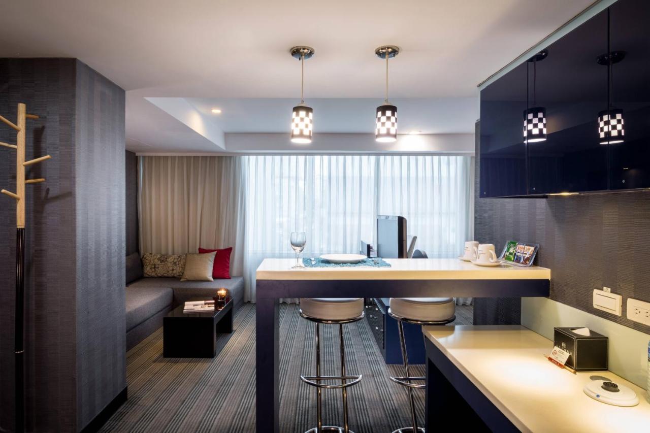 台北碧瑤飯店 Hotel B Taipei Exteriör bild