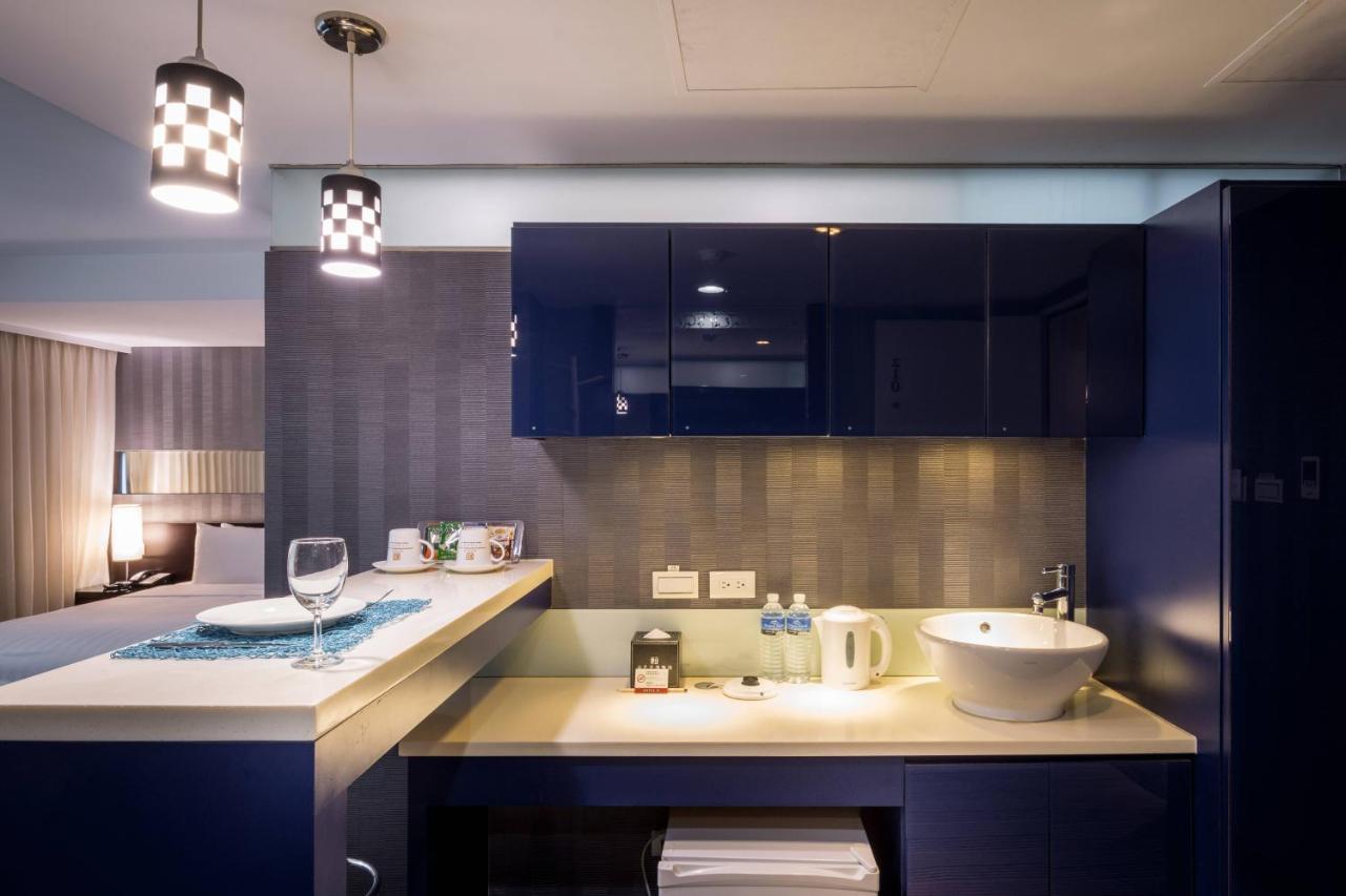 台北碧瑤飯店 Hotel B Taipei Exteriör bild